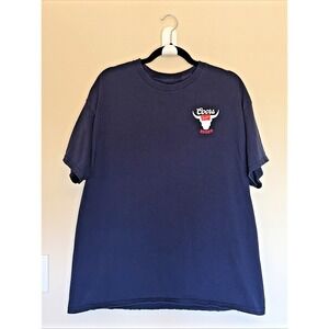 Coors Banquet Rodeo Navy Blue Cow Longhorn Logo‎ Crewneck Tee Shirt Adult XL